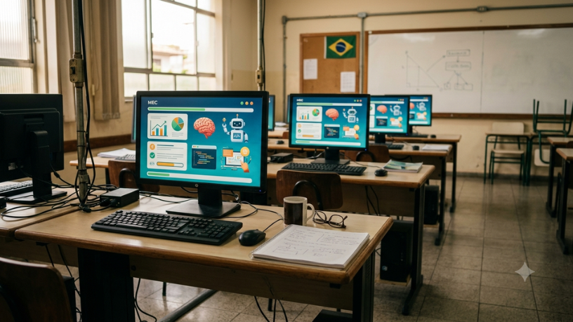 MEC lança curso gratuito de inteligência artificial para professores do fundamental